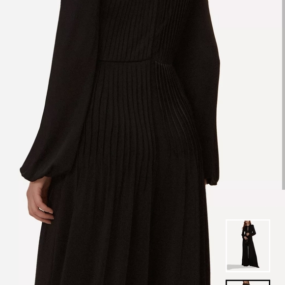 FARM Rio Black Ribbed Jumpsuit - Picture 8 of 9